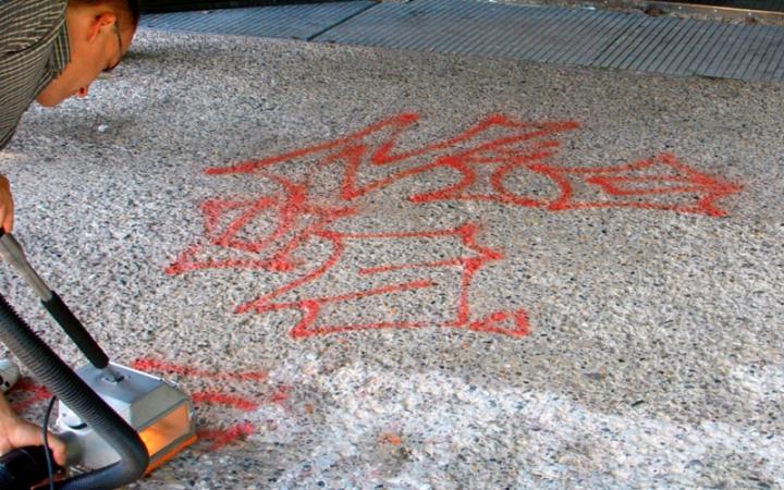 Graffiti-Entferung PSR-Service