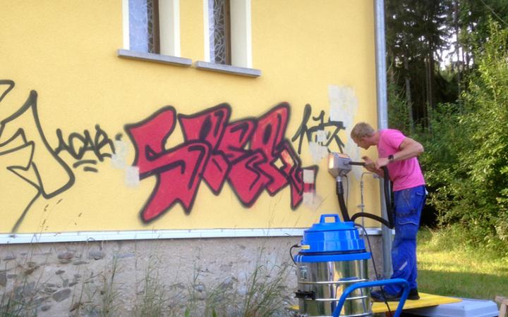 Graffiti- Entfernung PSR-Service